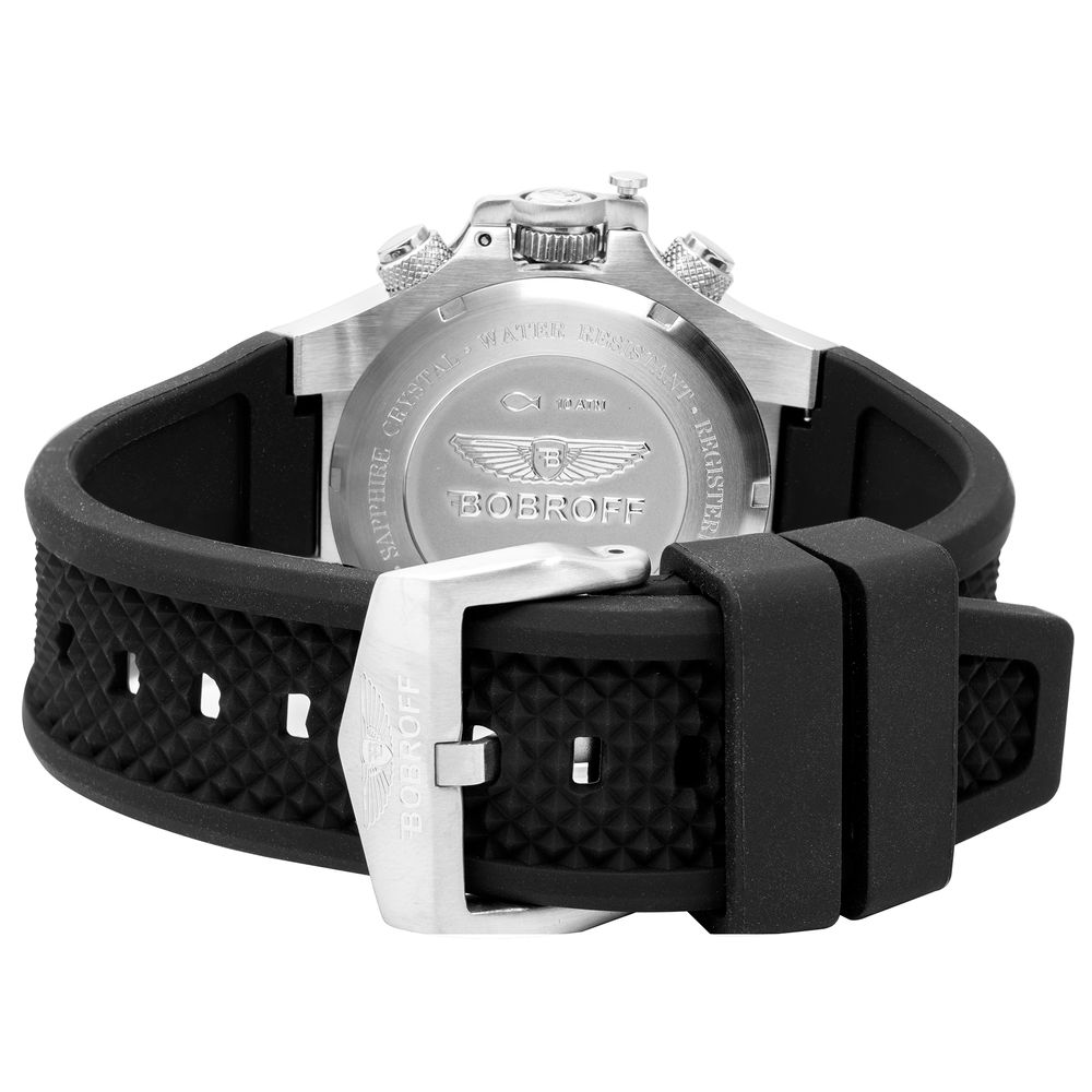 BOBROFF Sporty Quartz Watch Sapphire Glass