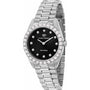 CHIARA FERRAGNI Everyday Watch with Black Dial and Rhinestone Bezel - Glamorous and Trendy