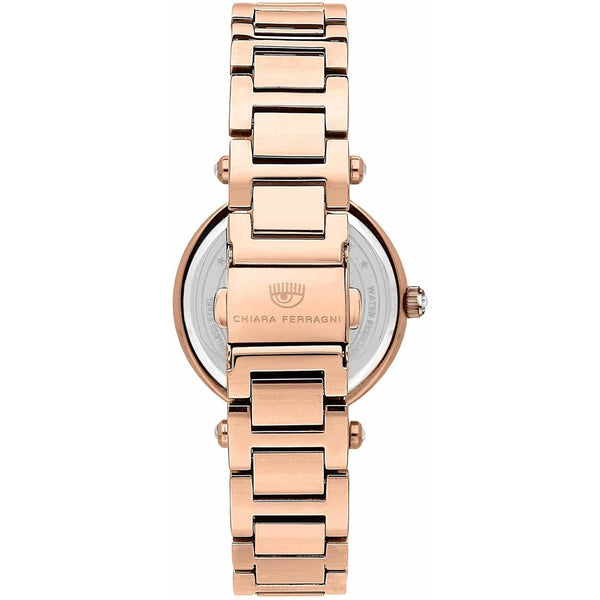 CHIARA FERRAGNI Montre Bracelet Rose Gold Bijou Déployant