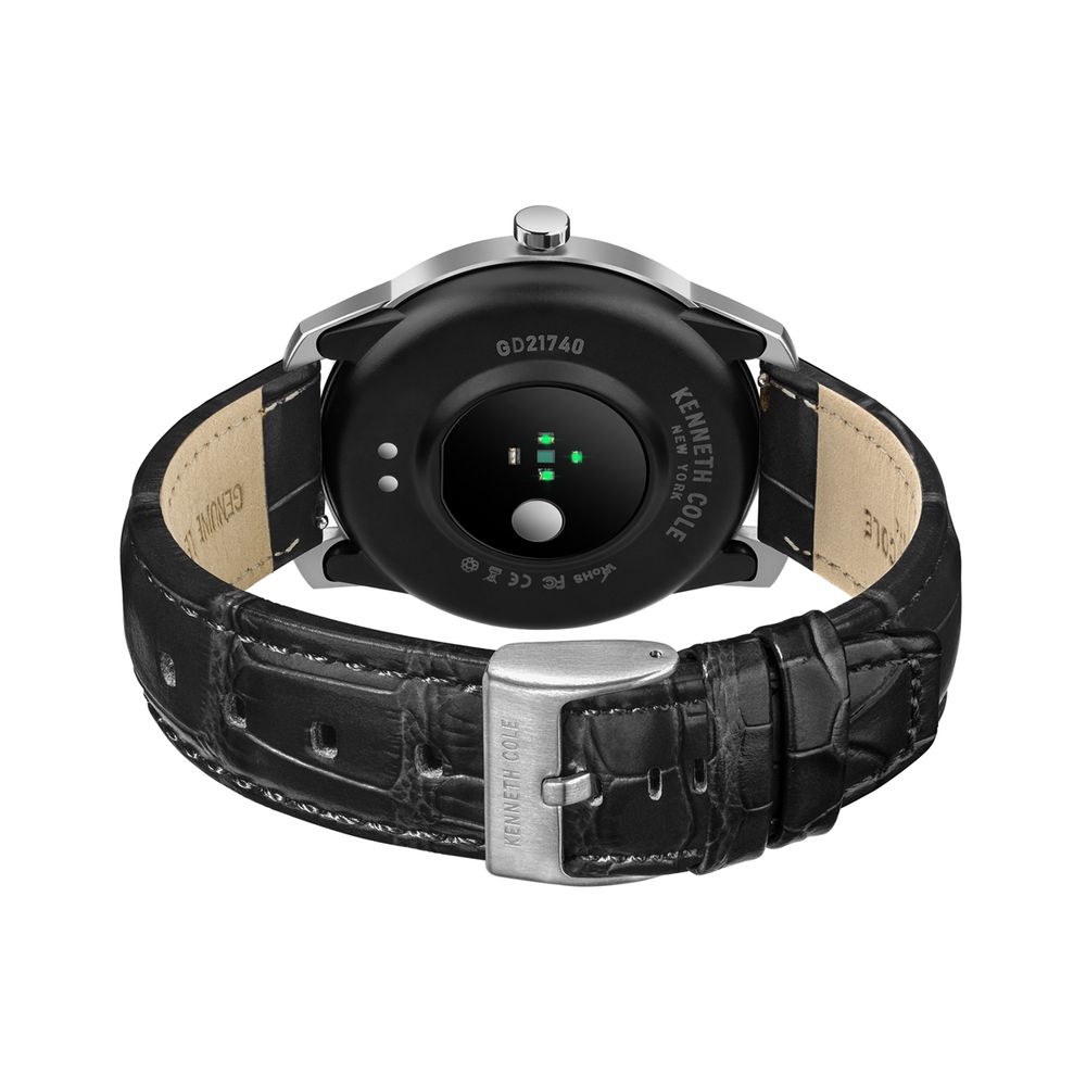 KENNETH COLE SMARTWATCH "Wellness" Grey &amp; Blue - Touchscreen and Health Sensors