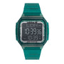 ADIDAS "Digital One GMT" Translucent Green Digital Watch - Unisex &amp; Durable