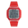 ADIDAS Montre Digitale Rouge Vif - Résistante aux Chocs et Amusante