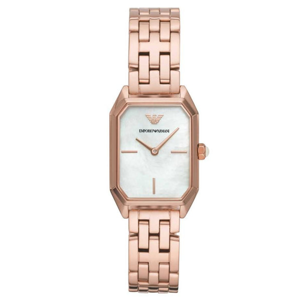 Armani Rose Gold Stainless Steel Watch