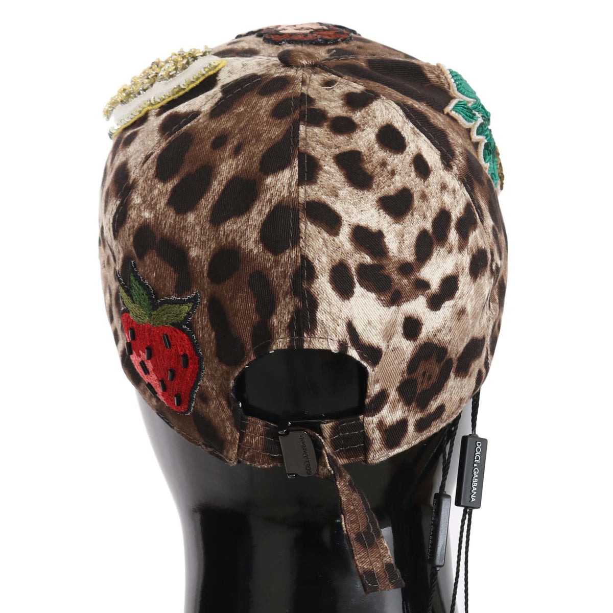 Dolce &amp; Gabbana Elegant Sequined Leopard Baseball Cap