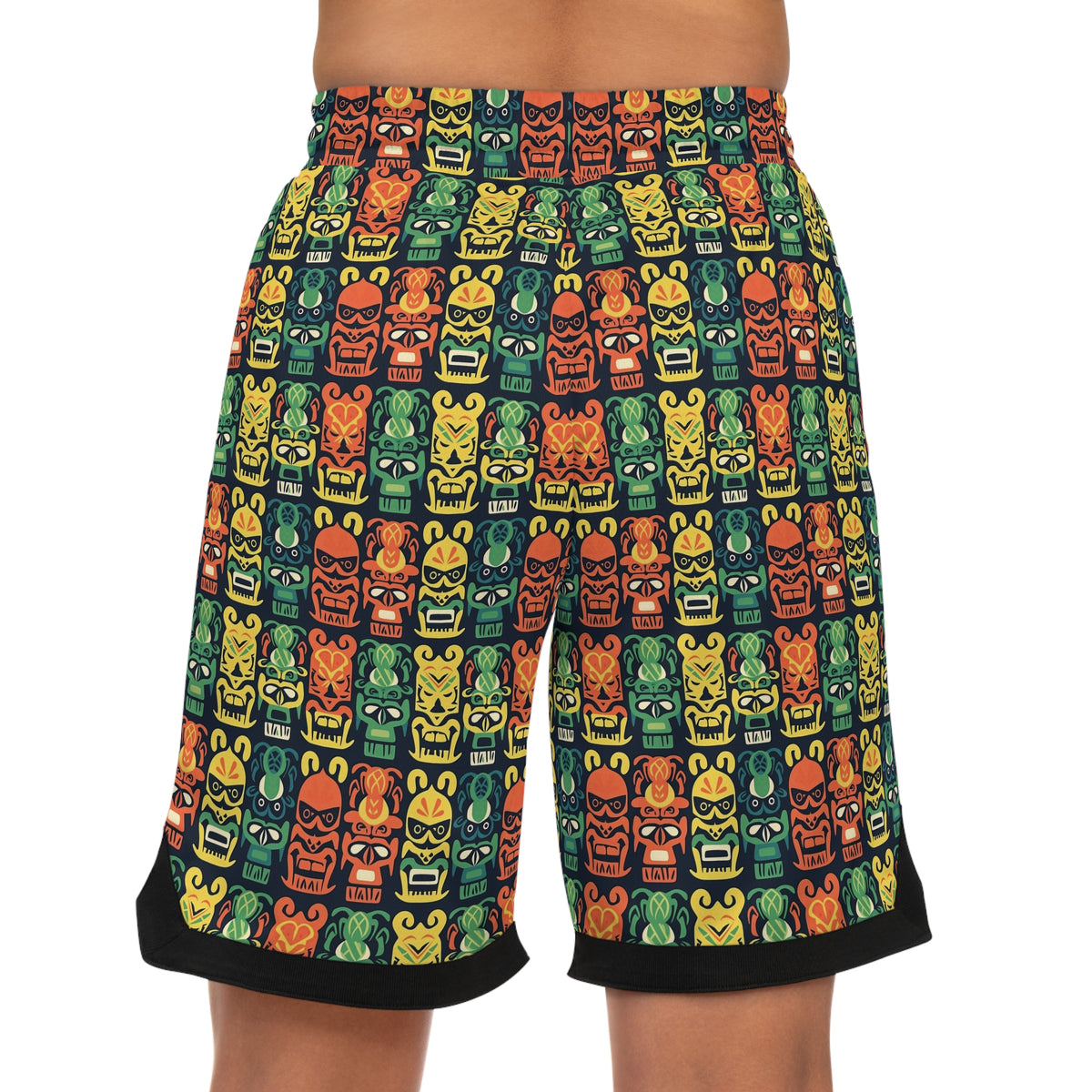 B-BALL SHORTS - The Tiki Spirit in Action