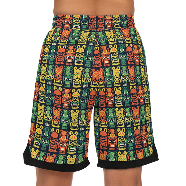 Tiki Toa Tribe Technical B-Ball Shorts. Shop