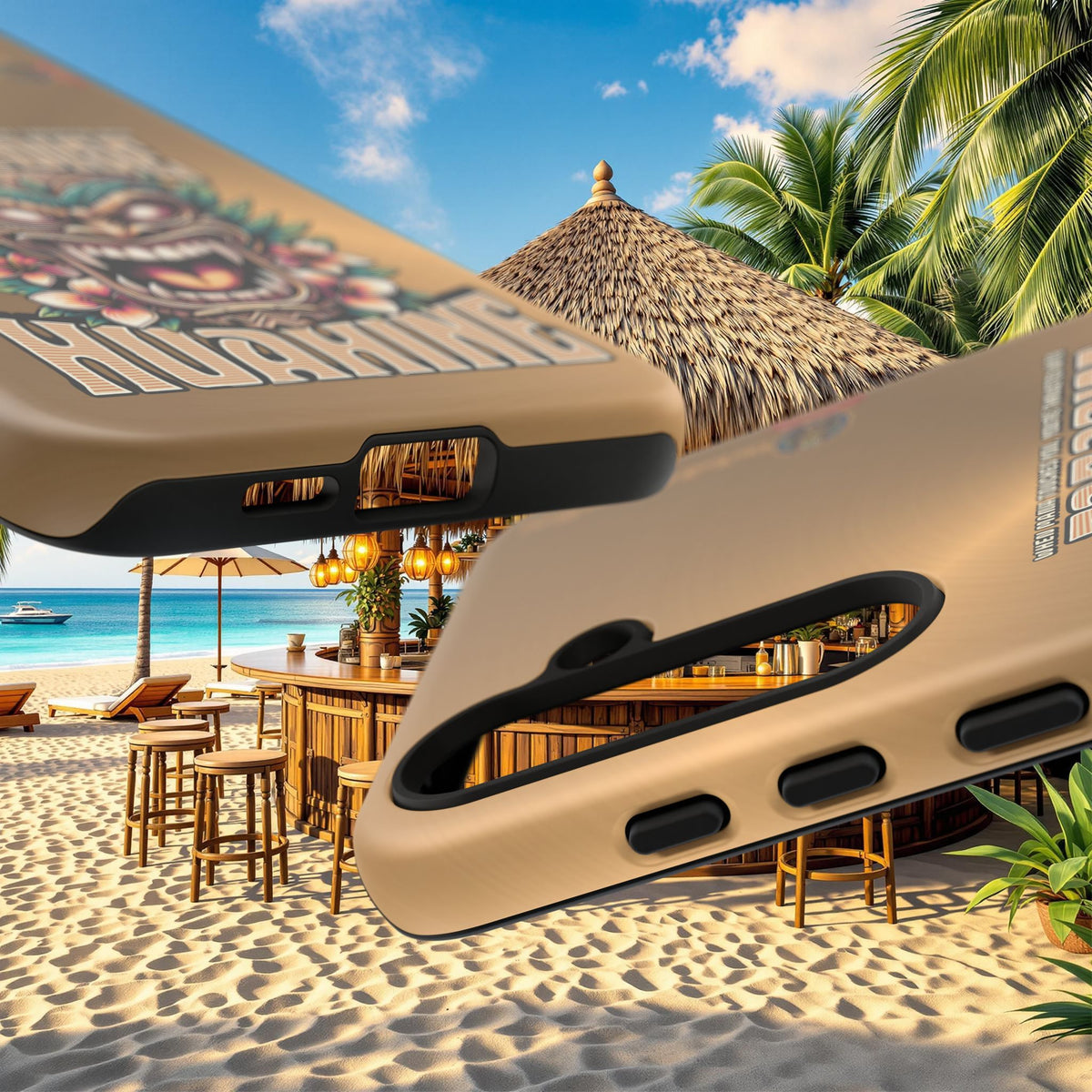 Huahine – Coque Antichoc Premium Tiki Fenua