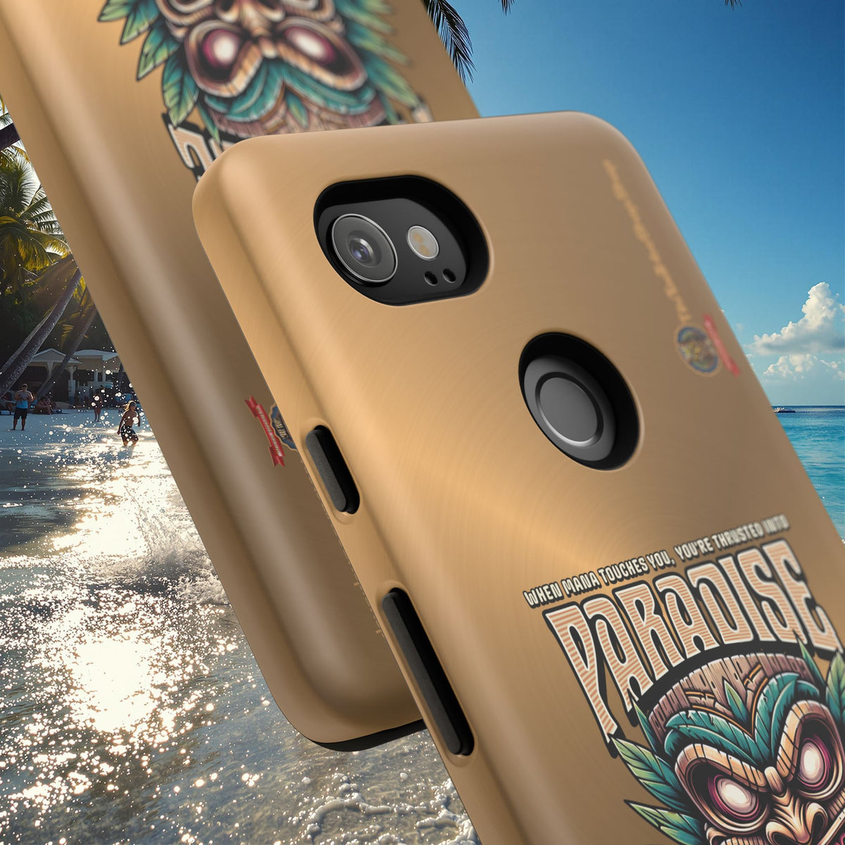 Bora Bora – Coque Antichoc Premium Tiki Élégance