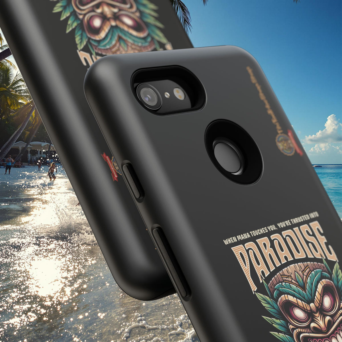 Moorea – Coque Antichoc Premium Tiki Fenua