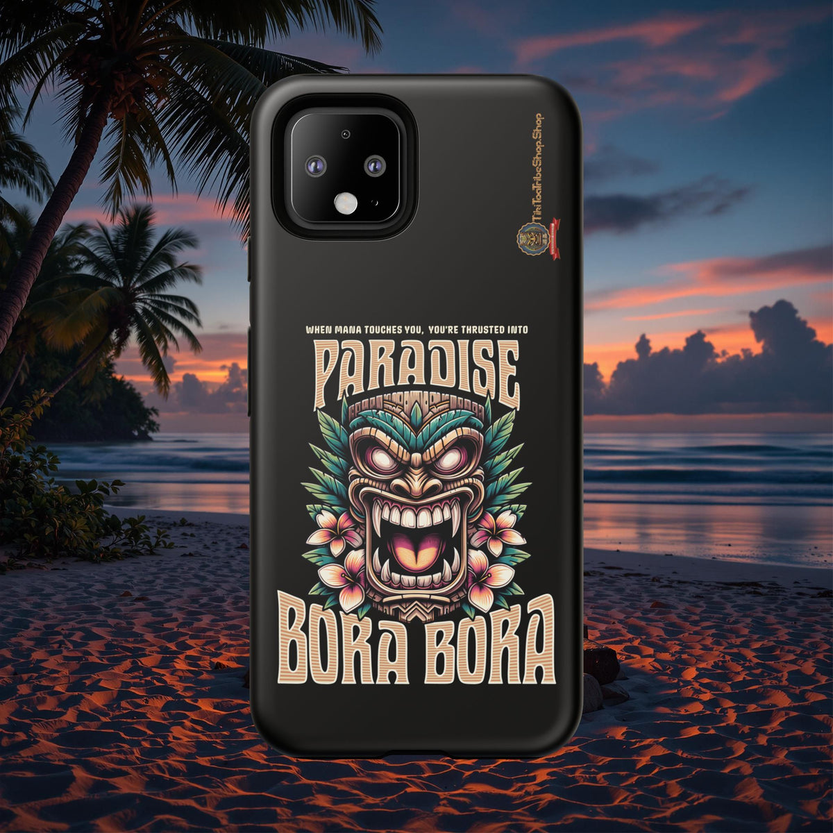 Bora Bora – Premium Tiki Elegance Shockproof Case