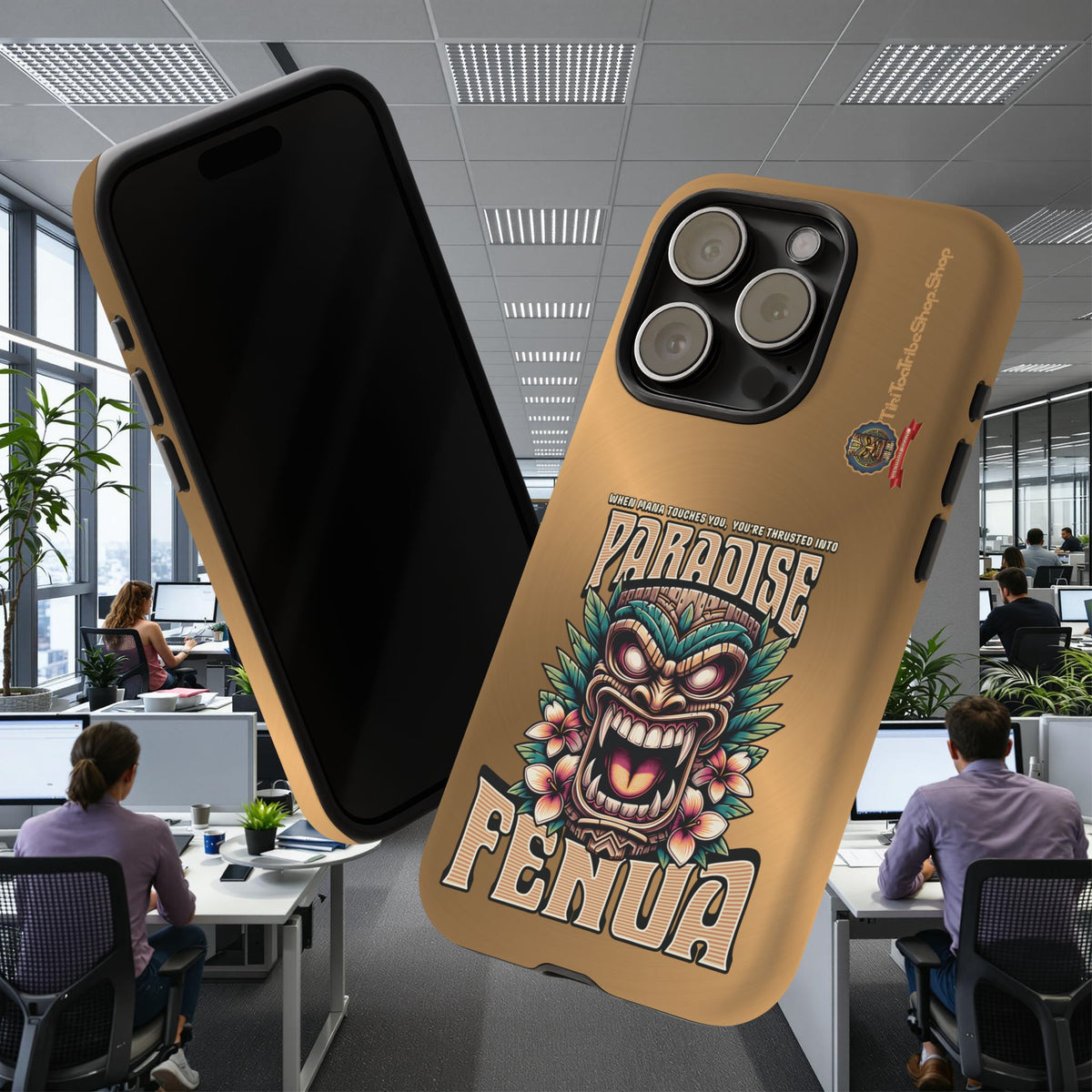 Fenua Guardian – Coque Antichoc Art Polynésien