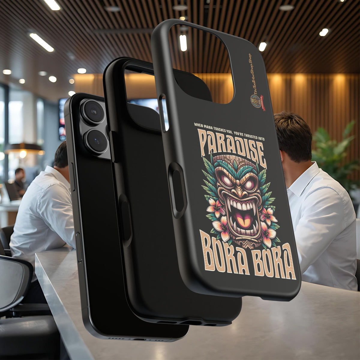 Bora Bora – Premium Tiki Elegance Shockproof Case