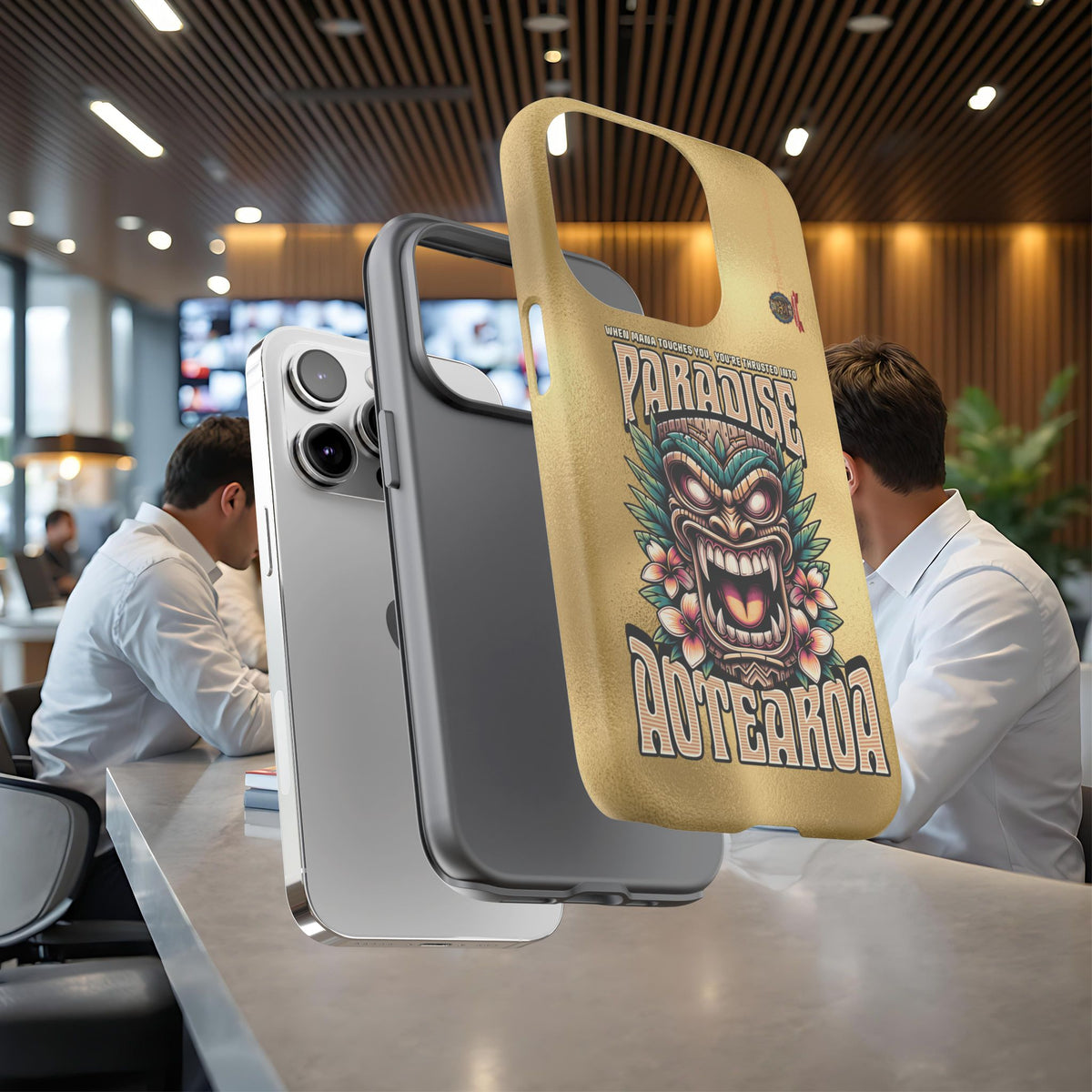 Aotearoa – Tiki Maori &amp; Ancestral Mana Shockproof Case