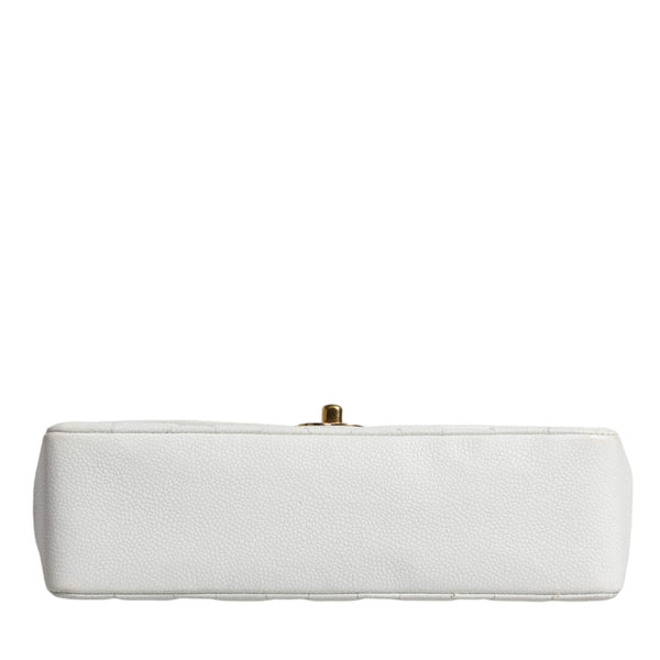 CHANEL DIANA SHOULDER BAG IN WHITE LEATHER - The Brand's Icon