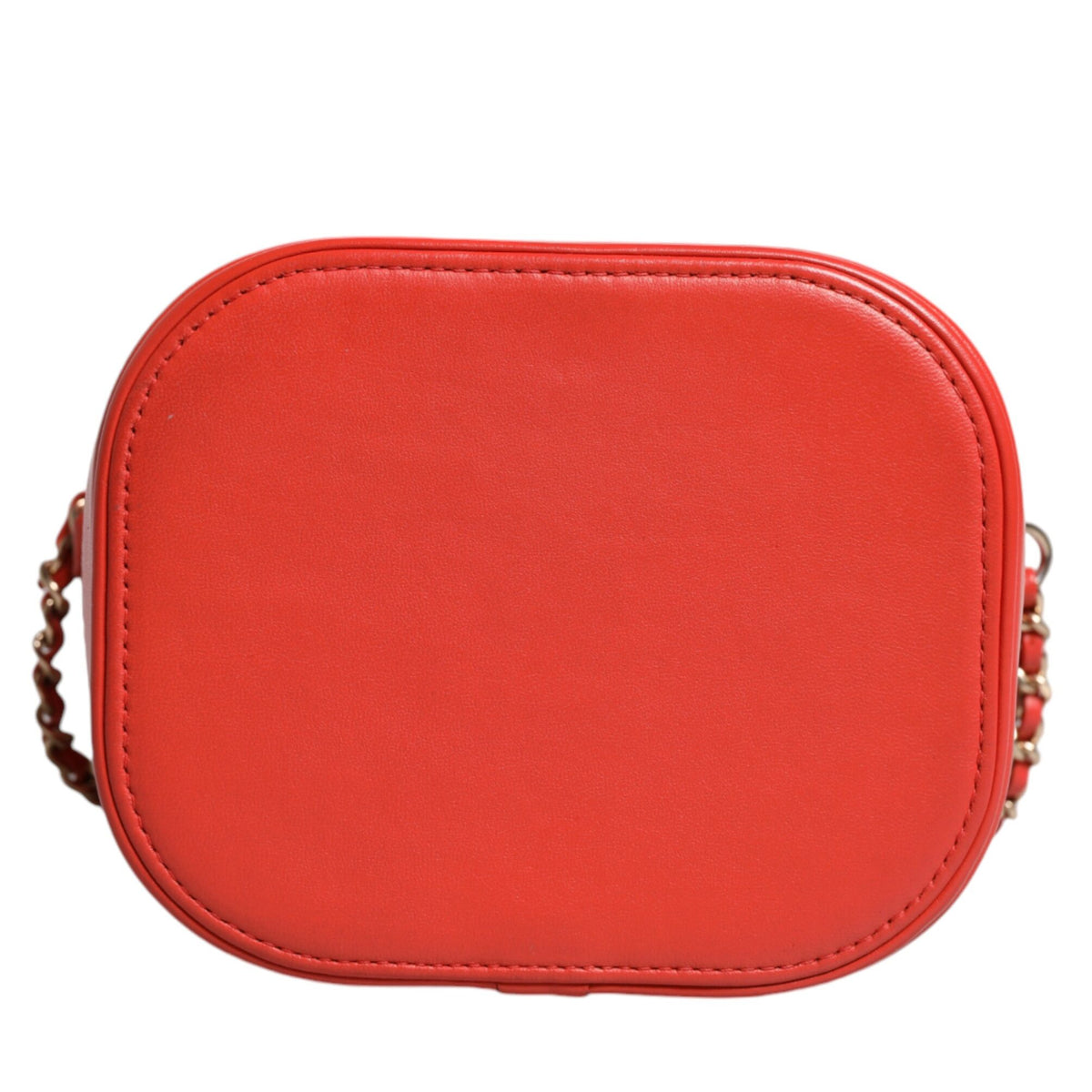 CHANEL Sac Vanity en Cuir Orange - L'Éclat du Luxe