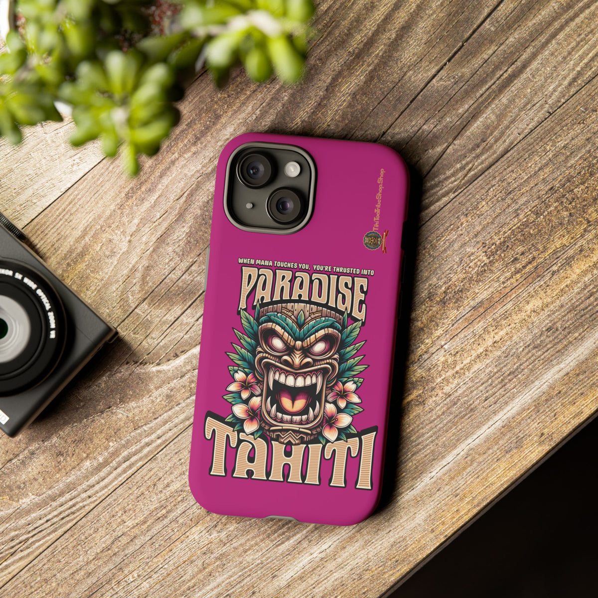 Tahiti – Coque Antichoc Premium Tiki Royal