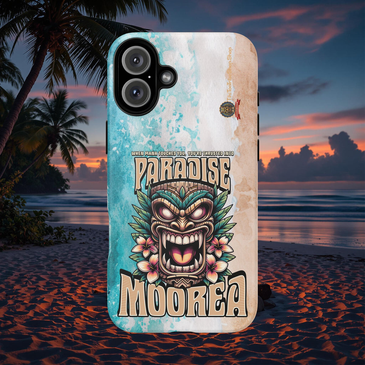 Moorea – Coque Antichoc Premium Tiki Fenua
