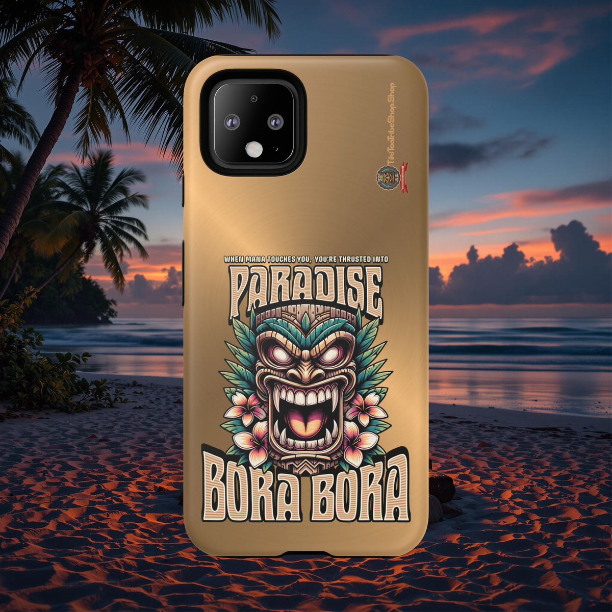 Bora Bora – Coque Antichoc Premium Tiki Élégance