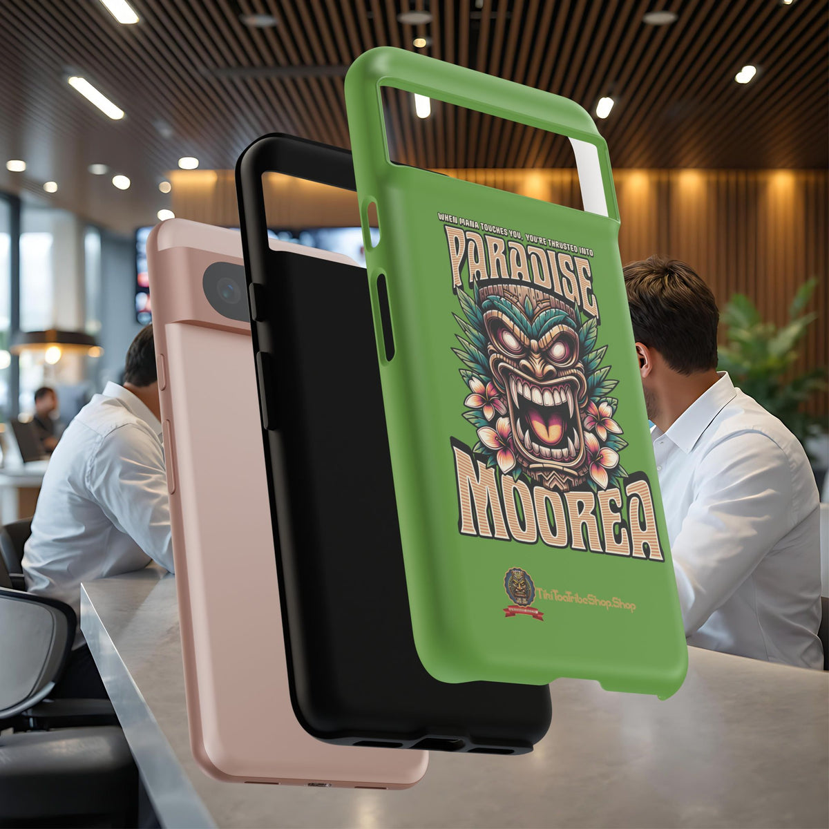 Moorea – Coque Antichoc Premium Tiki Fenua
