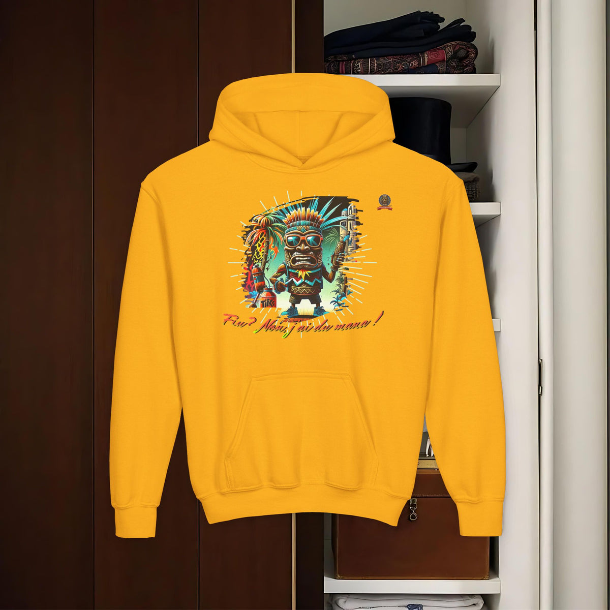 THE TIKI SPIRIT - Thick hooded sweatshirt for youth
