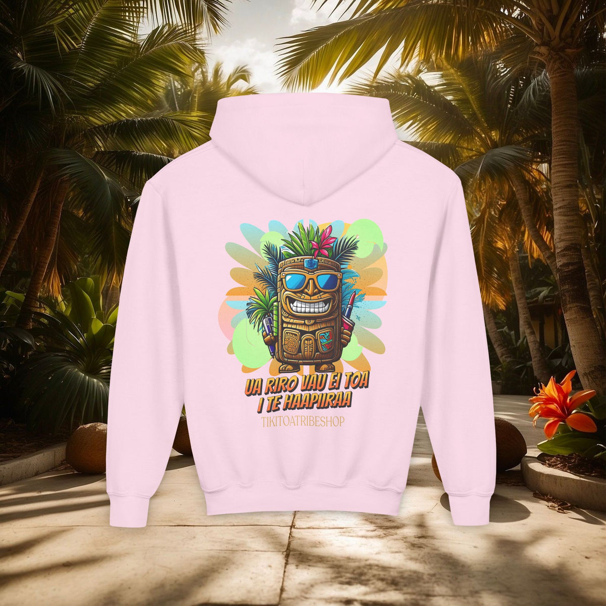 THE TIKI SPIRIT - Thick hooded sweatshirt for youth