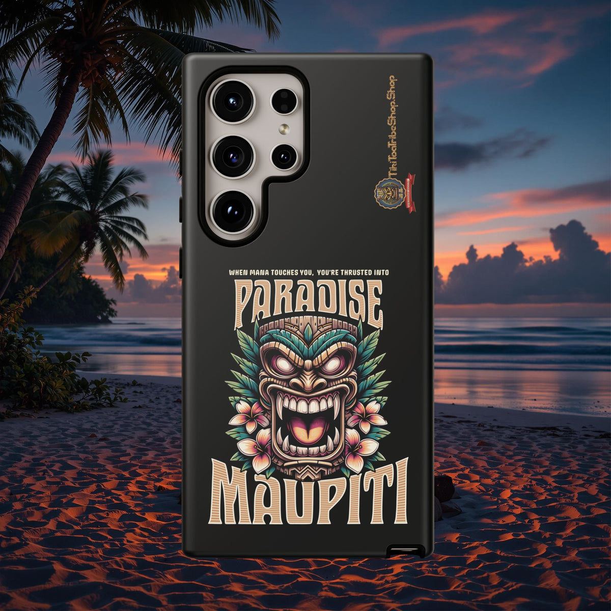 Maupiti Spirit – Coque Tiki Sauvage & Tropicale