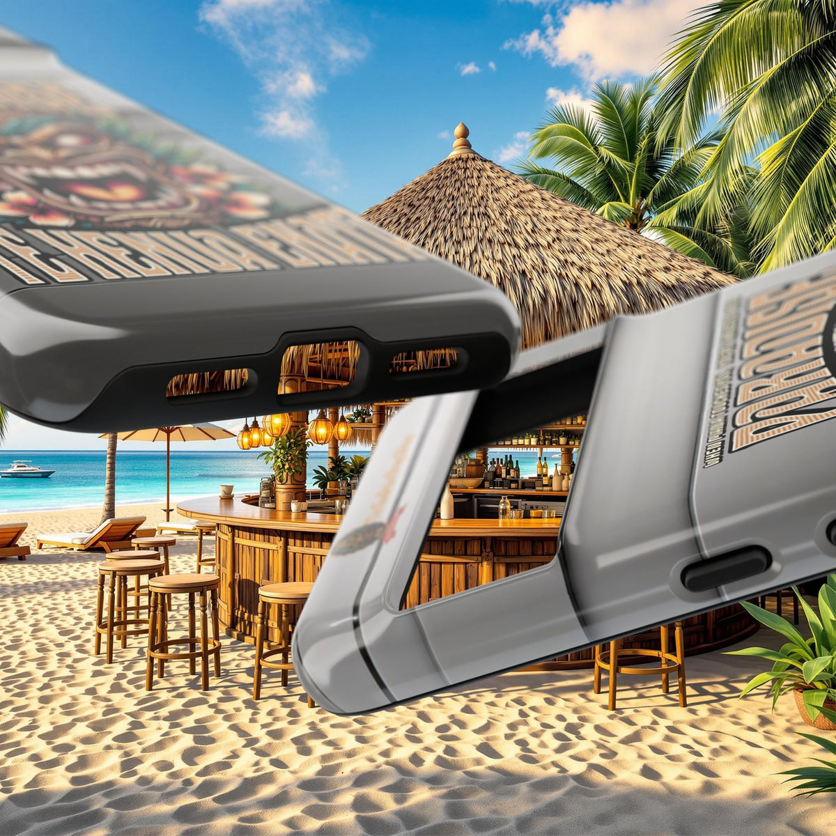 Te Henua Enata – Coque Antichoc Tiki Ancestral & Puissant