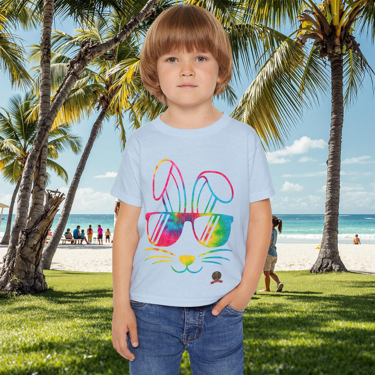 Rabbit in Hippie Chic Style