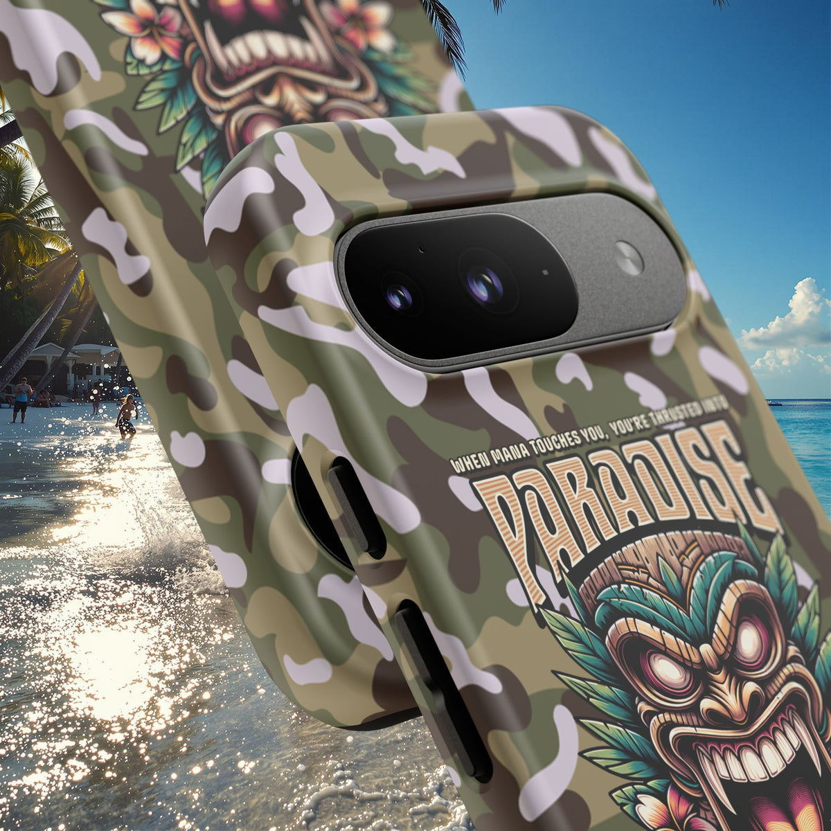 Fenua Guardian – Coque Antichoc Art Polynésien