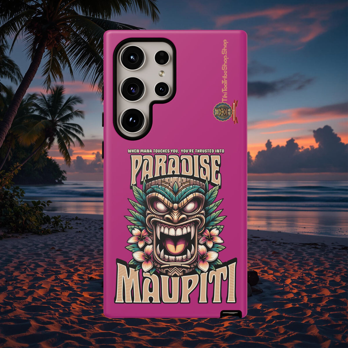 Maupiti Spirit – Coque Tiki Sauvage & Tropicale