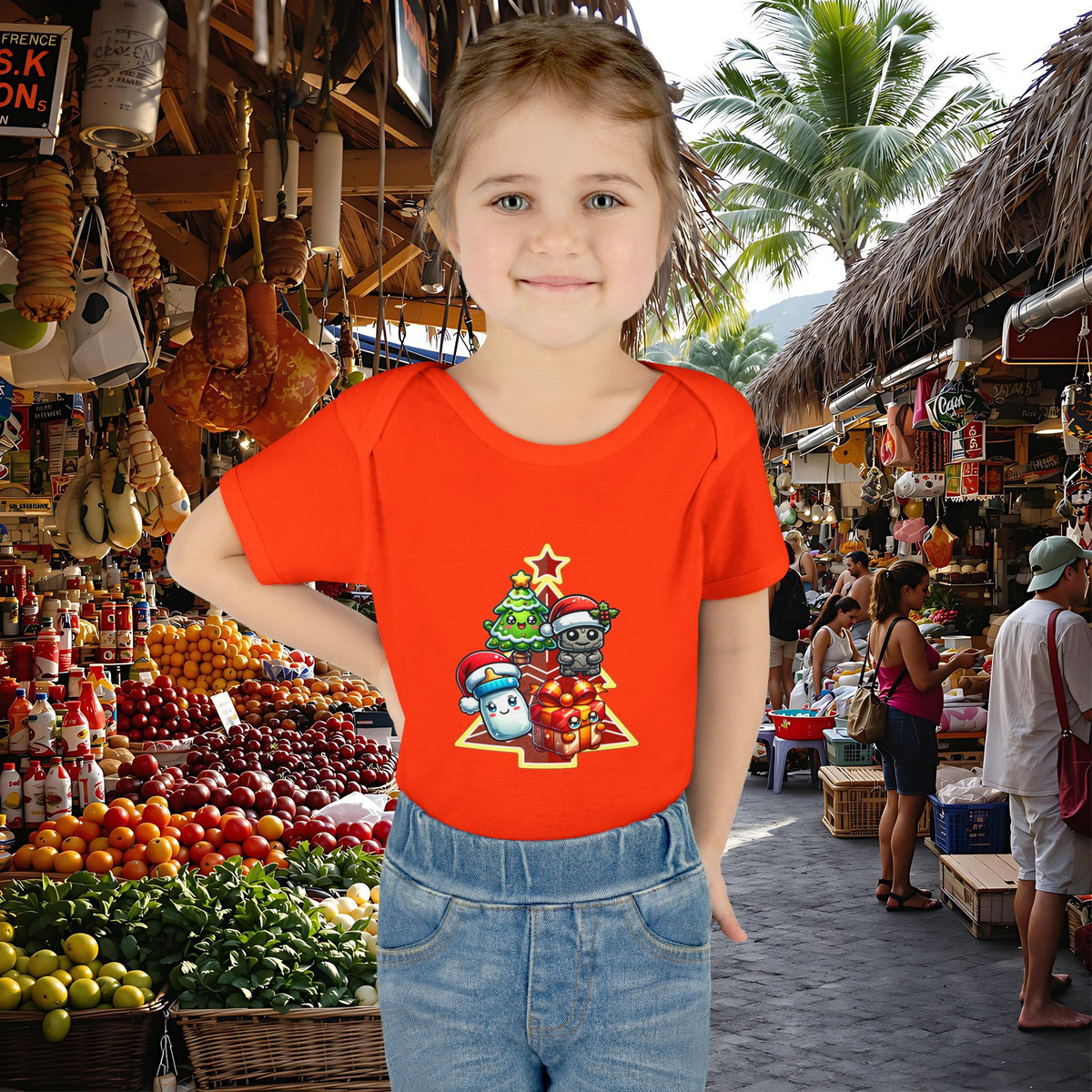 Christmas Mini Tikis, Maxi Joy: Smiles and laughter