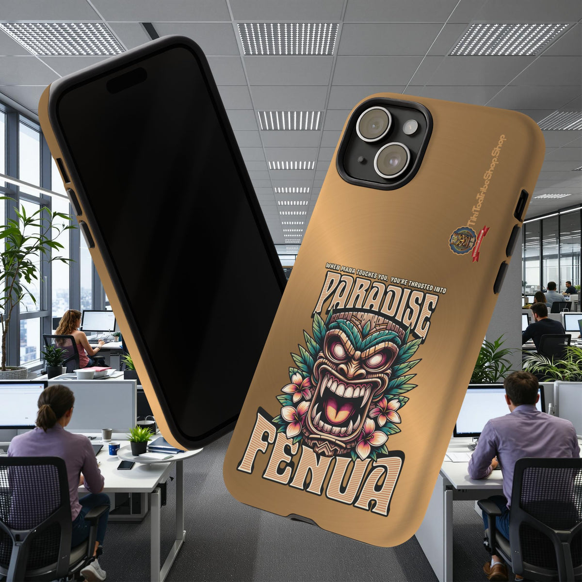 Fenua Guardian – Coque Antichoc Art Polynésien
