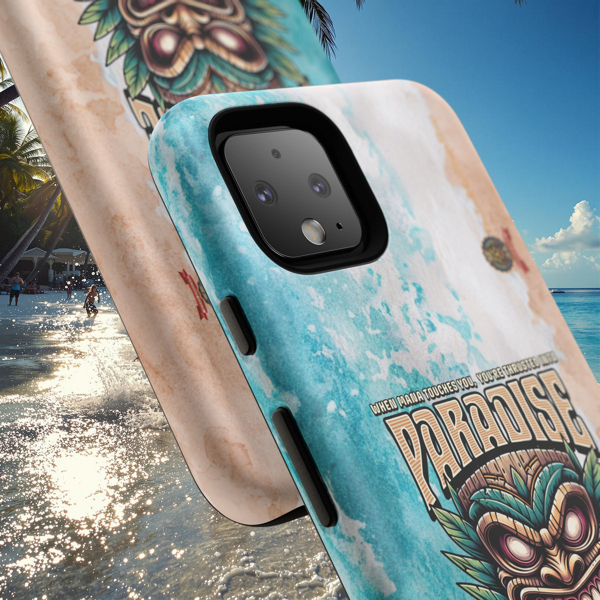 Bora Bora – Coque Antichoc Premium Tiki Élégance
