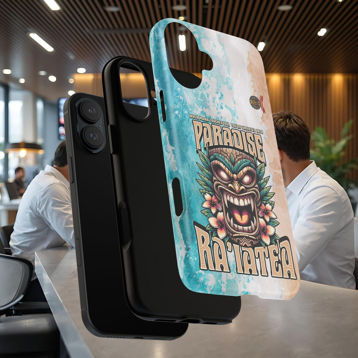 Ra’iatea – Coque Tiki Tribal de Protection Premium