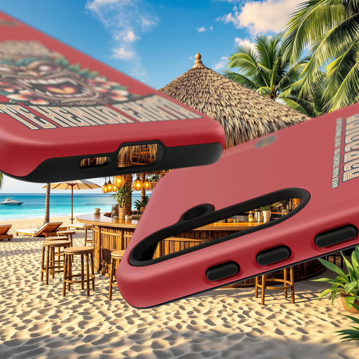 Te Henua Enata – Coque Antichoc Tiki Ancestral & Puissant