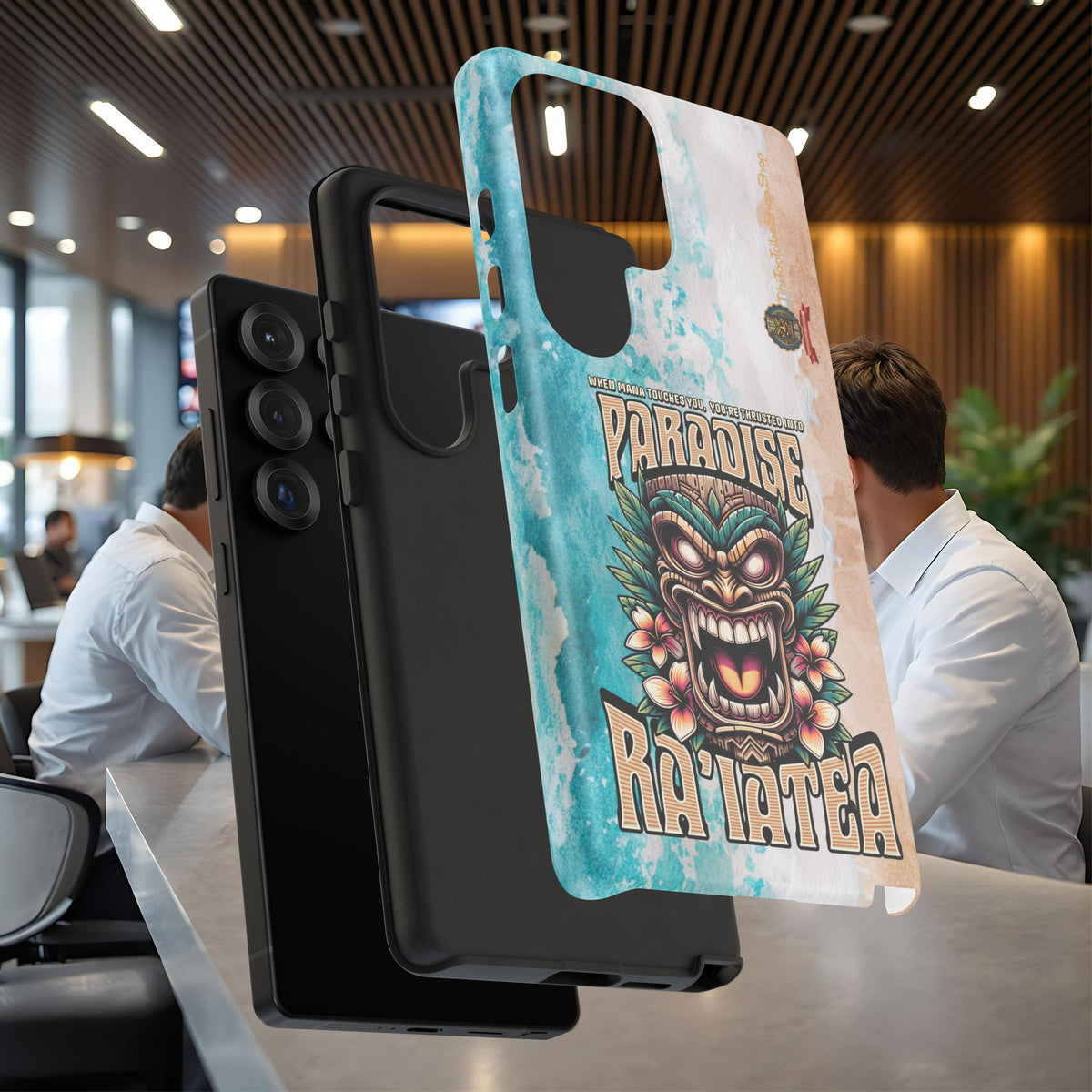 Ra’iatea – Coque Tiki Tribal de Protection Premium