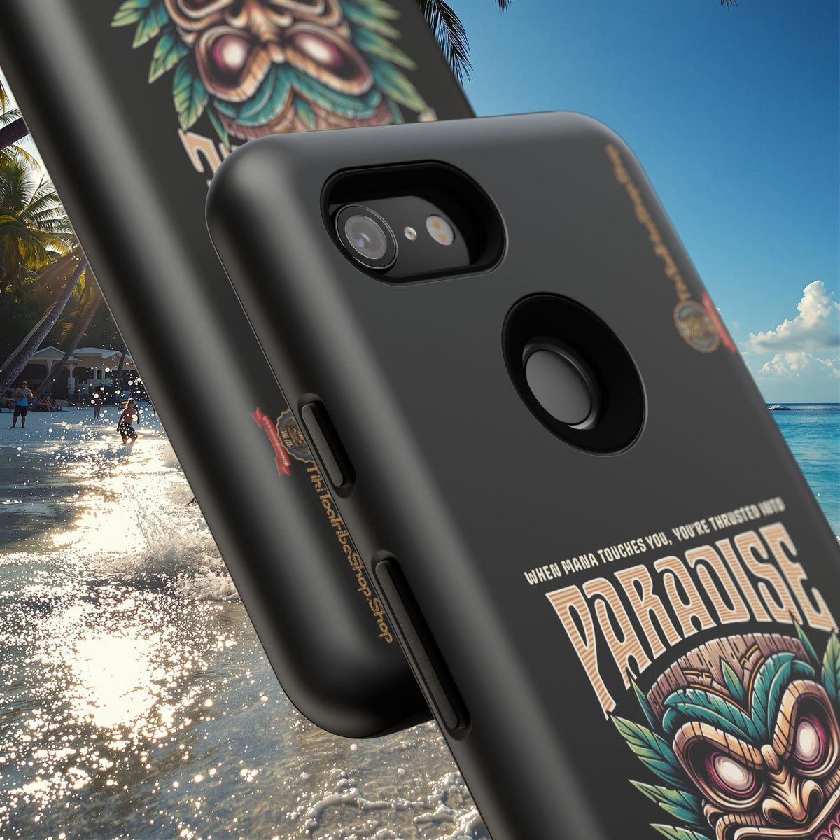 Bora Bora – Premium Tiki Elegance Shockproof Case