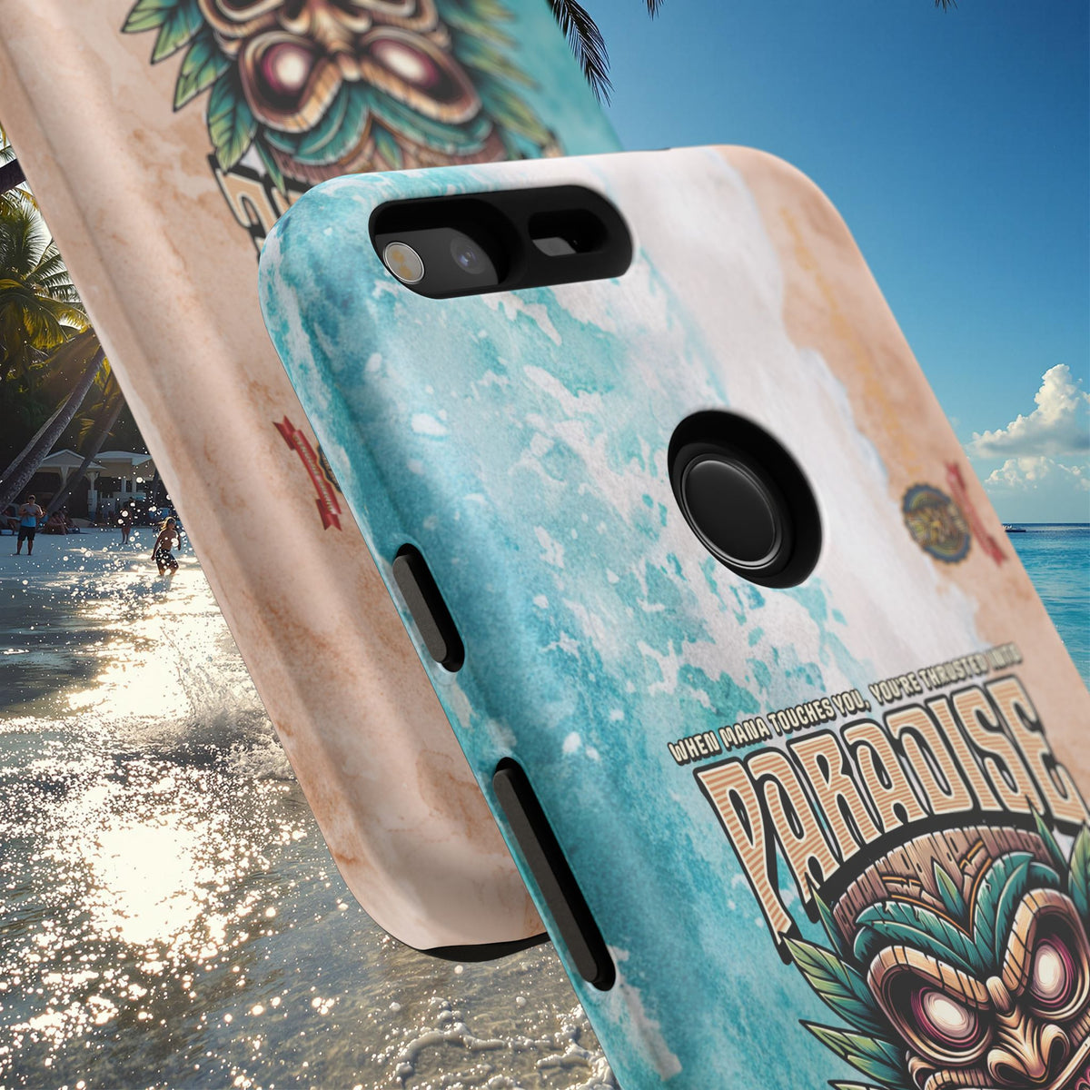 Fenua Guardian – Coque Antichoc Art Polynésien