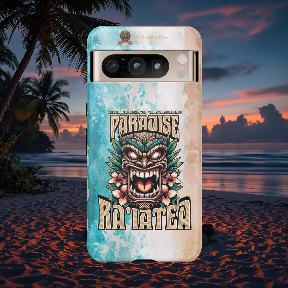 Ra’iatea – Coque Tiki Tribal de Protection Premium