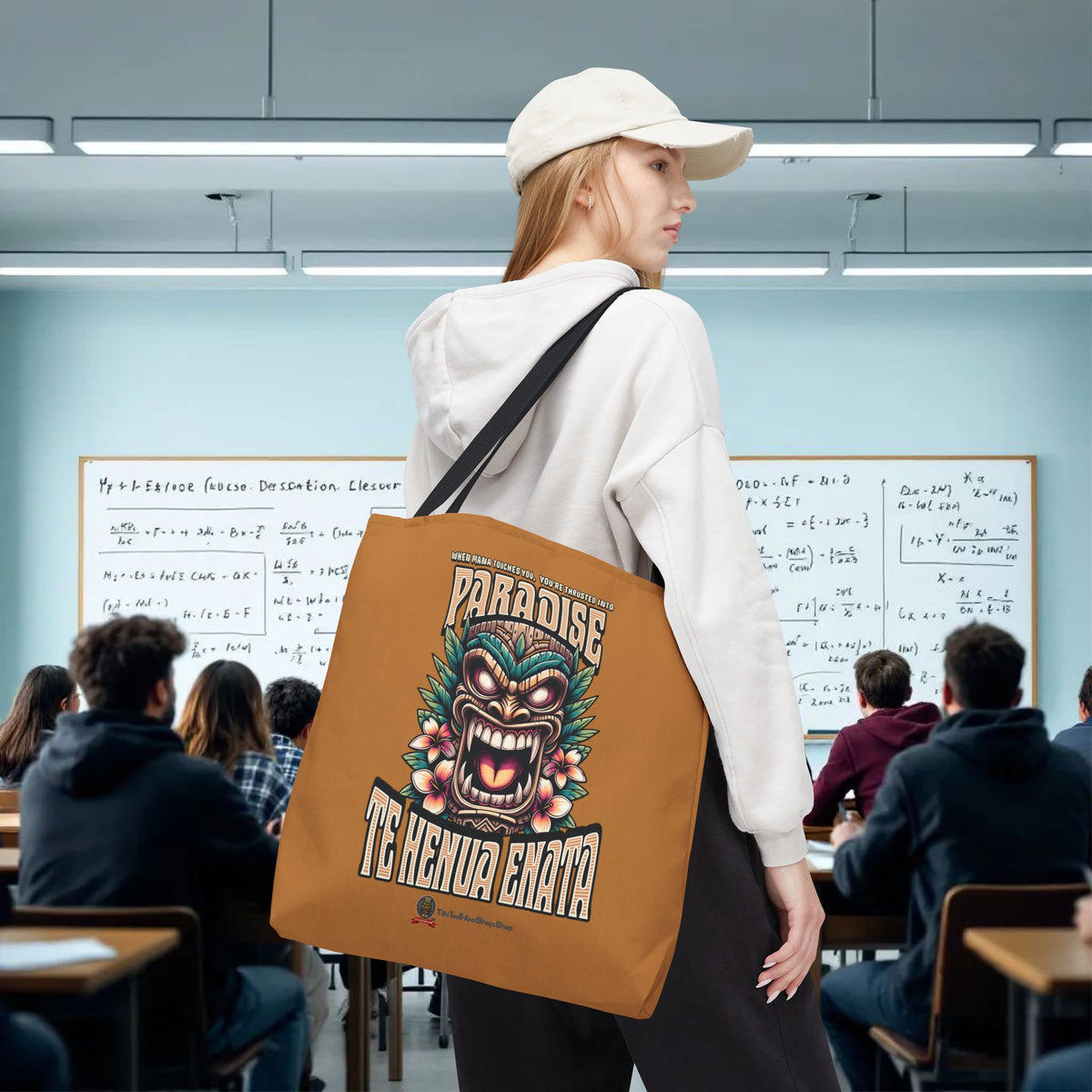 TE HENUA ENATA PARADISE Tote Bag