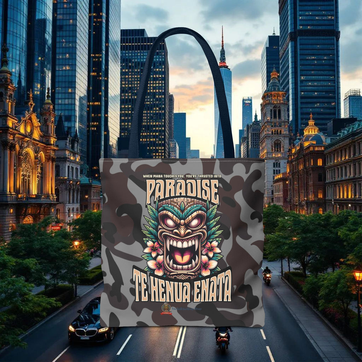 Tote Bag - 'Paradise Te Henua Enata'
