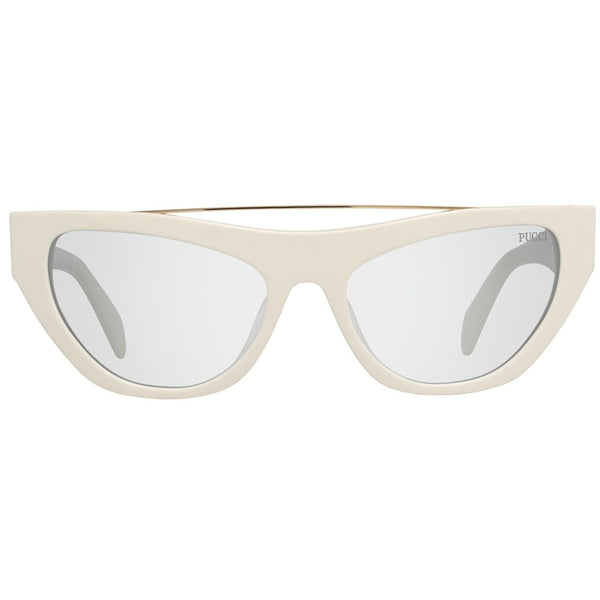 EMILIO PUCCI Lunettes Cat-Eye blanches pour femme