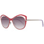 EMILIO PUCCI Lunettes de soleil Cat-Eye rouges en métal pour femme
