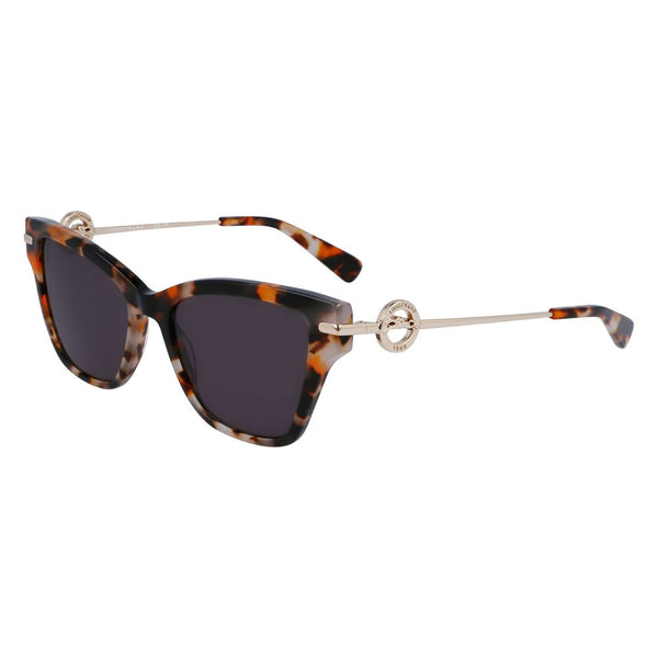 LONGCHAMP Lunettes de Soleil "LO737S" en acétate marron. Le Glamour au Quotidien