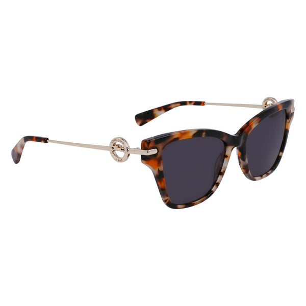 LONGCHAMP Lunettes de Soleil "LO737S" en acétate marron. Le Glamour au Quotidien