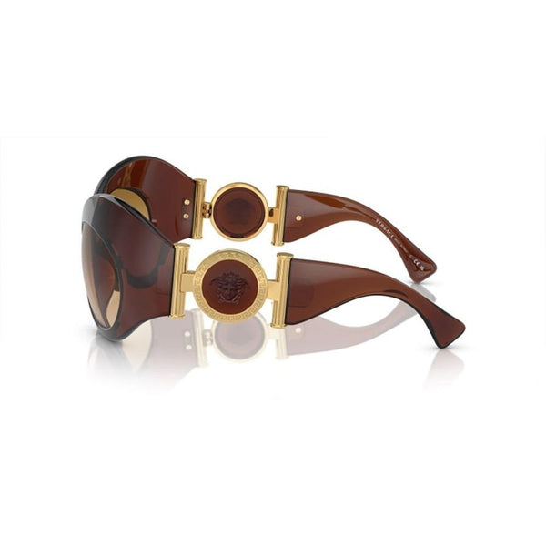 VERSACE, XXL Sunglasses with Golden Medusa Detail