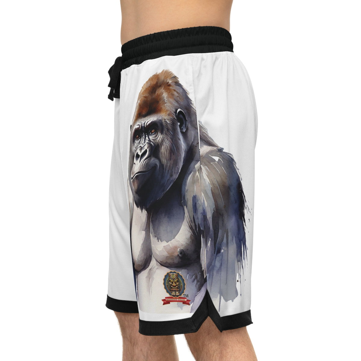 SHORTS B-BALL - GORILLE : LA PUISSANCE SAUVAGE SUR LE TERRAIN