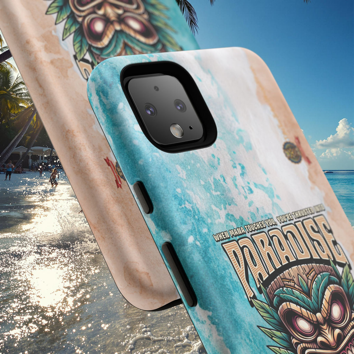 Bora Bora – Coque Antichoc Premium Tiki Élégance