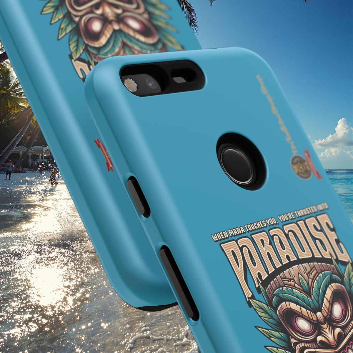 Huahine – Coque Antichoc Premium Tiki Fenua