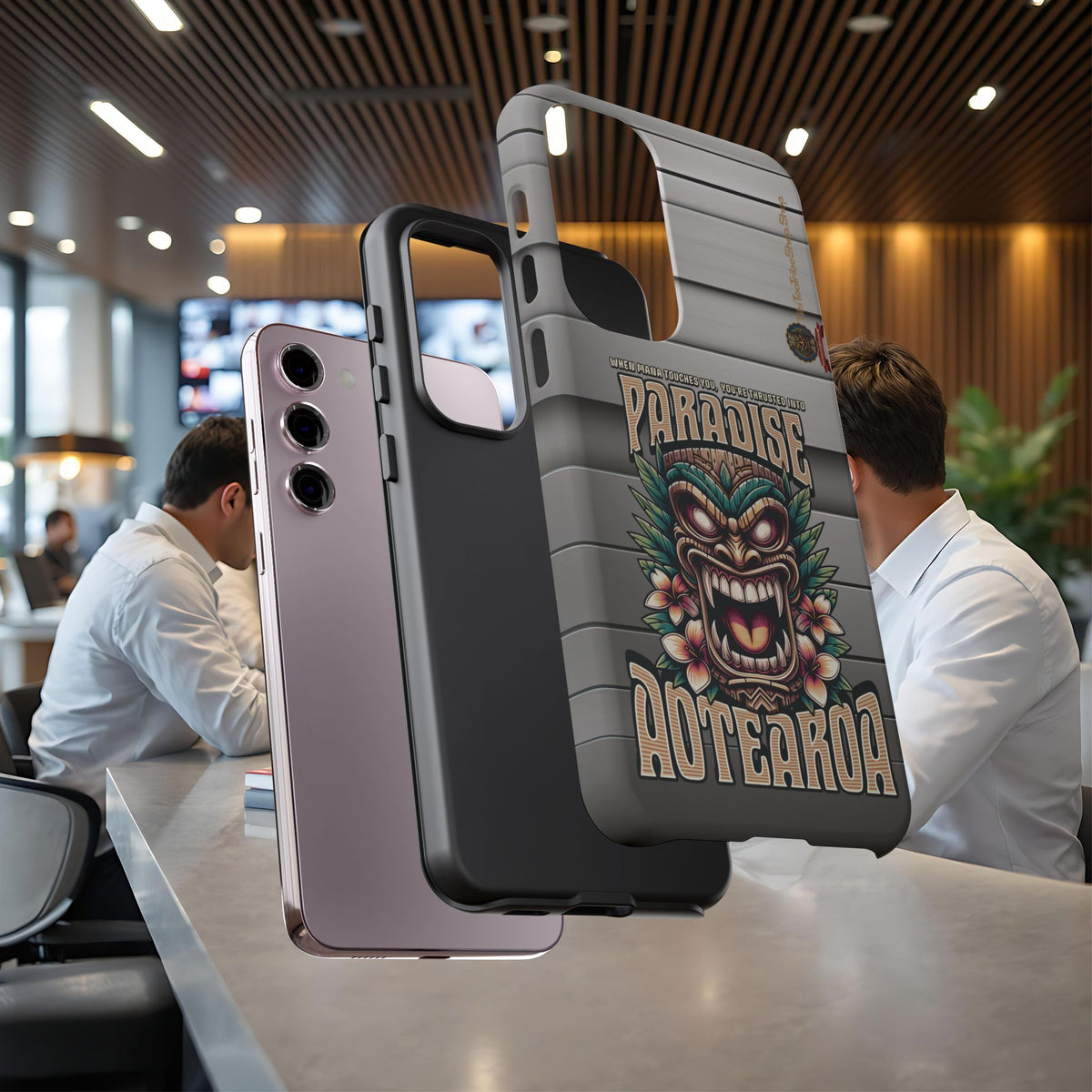 Aotearoa – Tiki Maori &amp; Ancestral Mana Shockproof Case